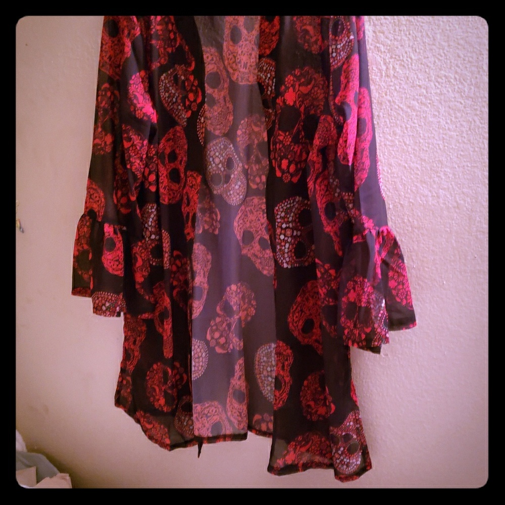 Skull cardigan